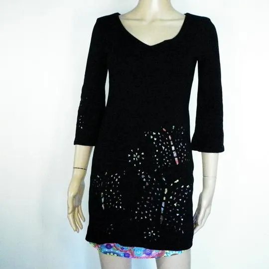 Robe Noire DESIGUAL T M.