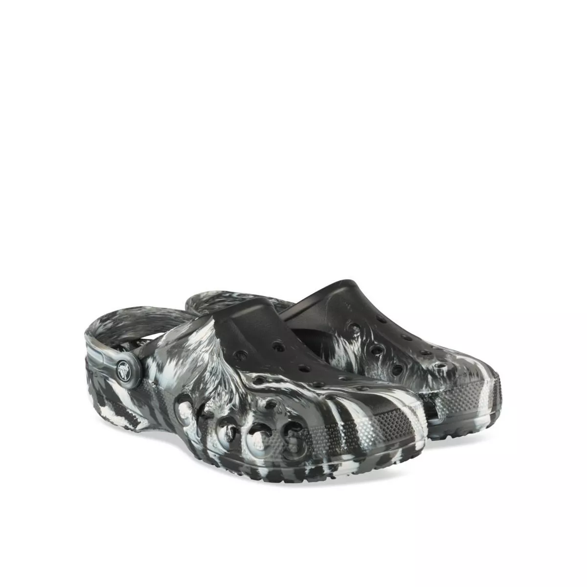Sabots NOIR CROCS Baya Marbled