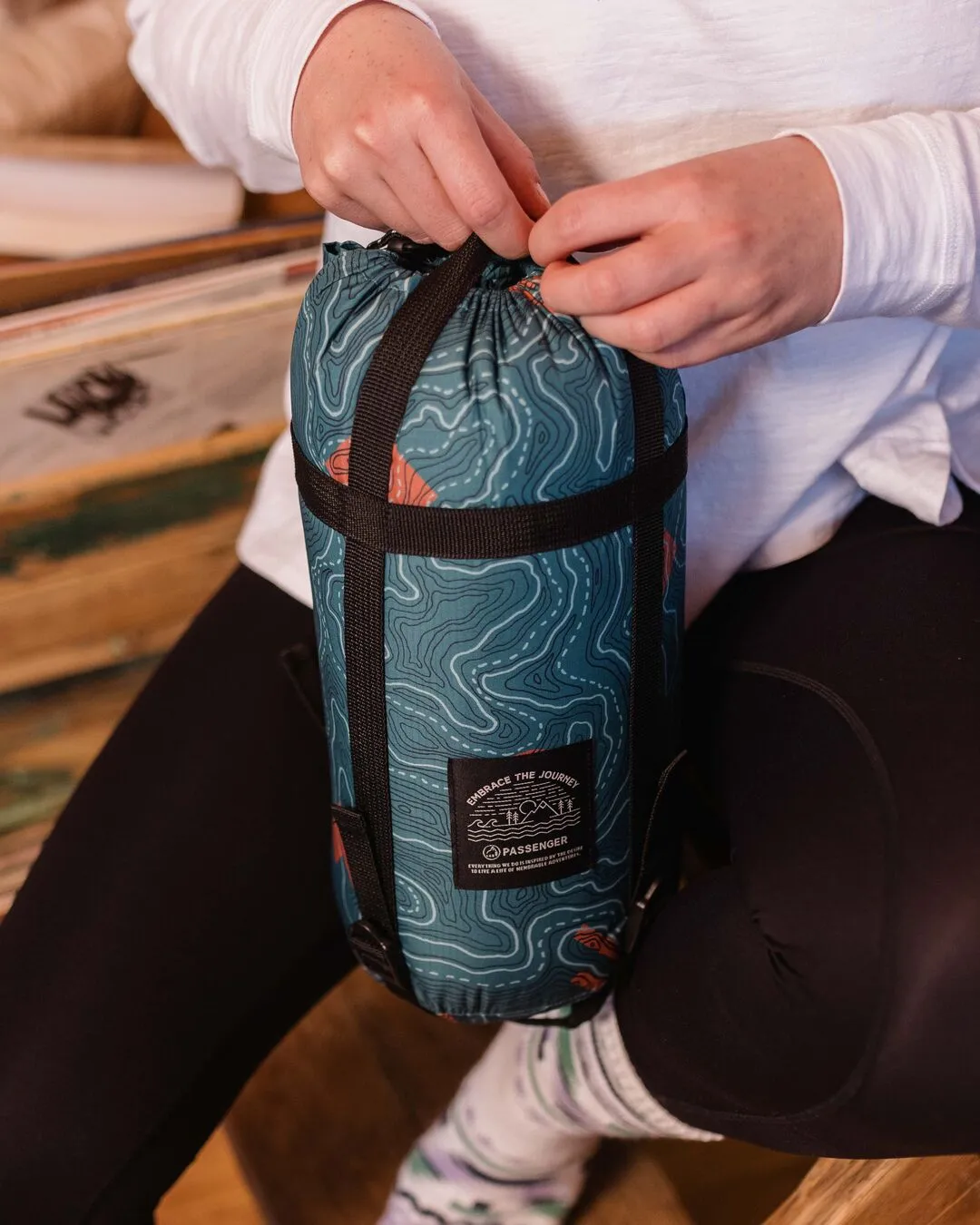 Sac de Couchage Recyclé Twilight - Carte Méditerranéenne