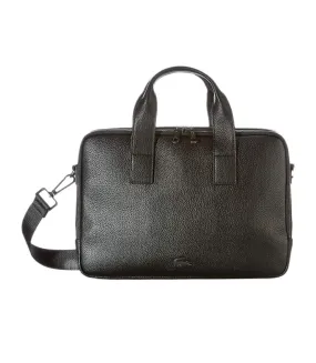 Sacoche Noir Homme Lacoste Computer Bag