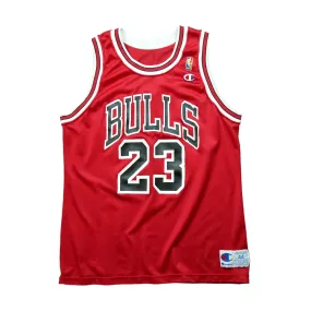 Seconde main - Champion Maillot NBA Chicago Bulls Michael Jordan #23 Vintage Y2K Made in USA Taille L