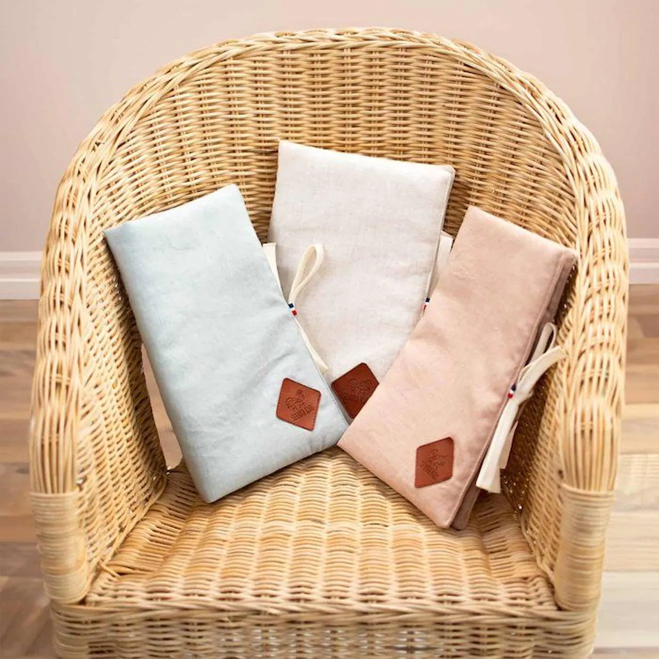 Sevira Kids - Protège carnet de santé en Lin - Beige - Dès la naissance beige - Sevira Kids