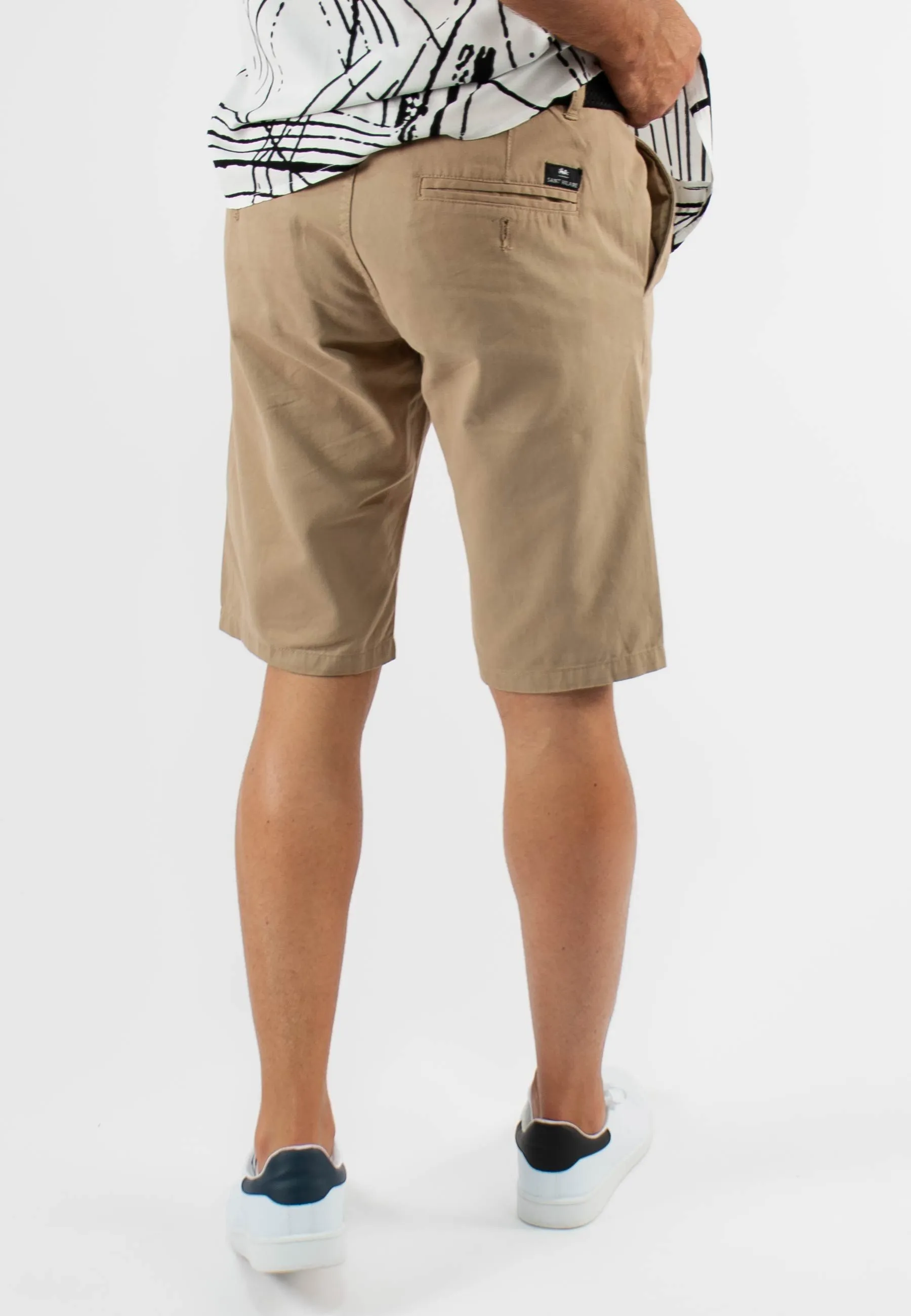 Short unicolore sable