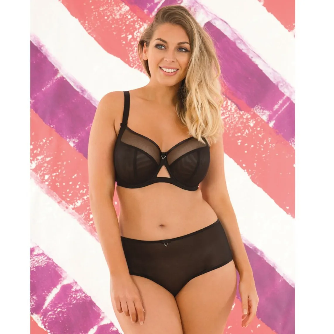 Shorty noir Curvy Kate en nylon | 3 Suisses
