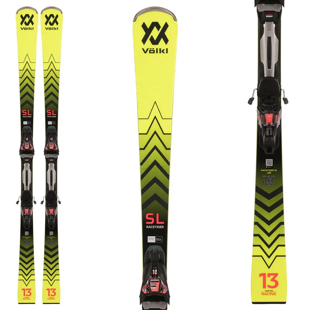 Ski Racetiger SL Rmotion + Fixation Rmotion 3 12 GW Black Red