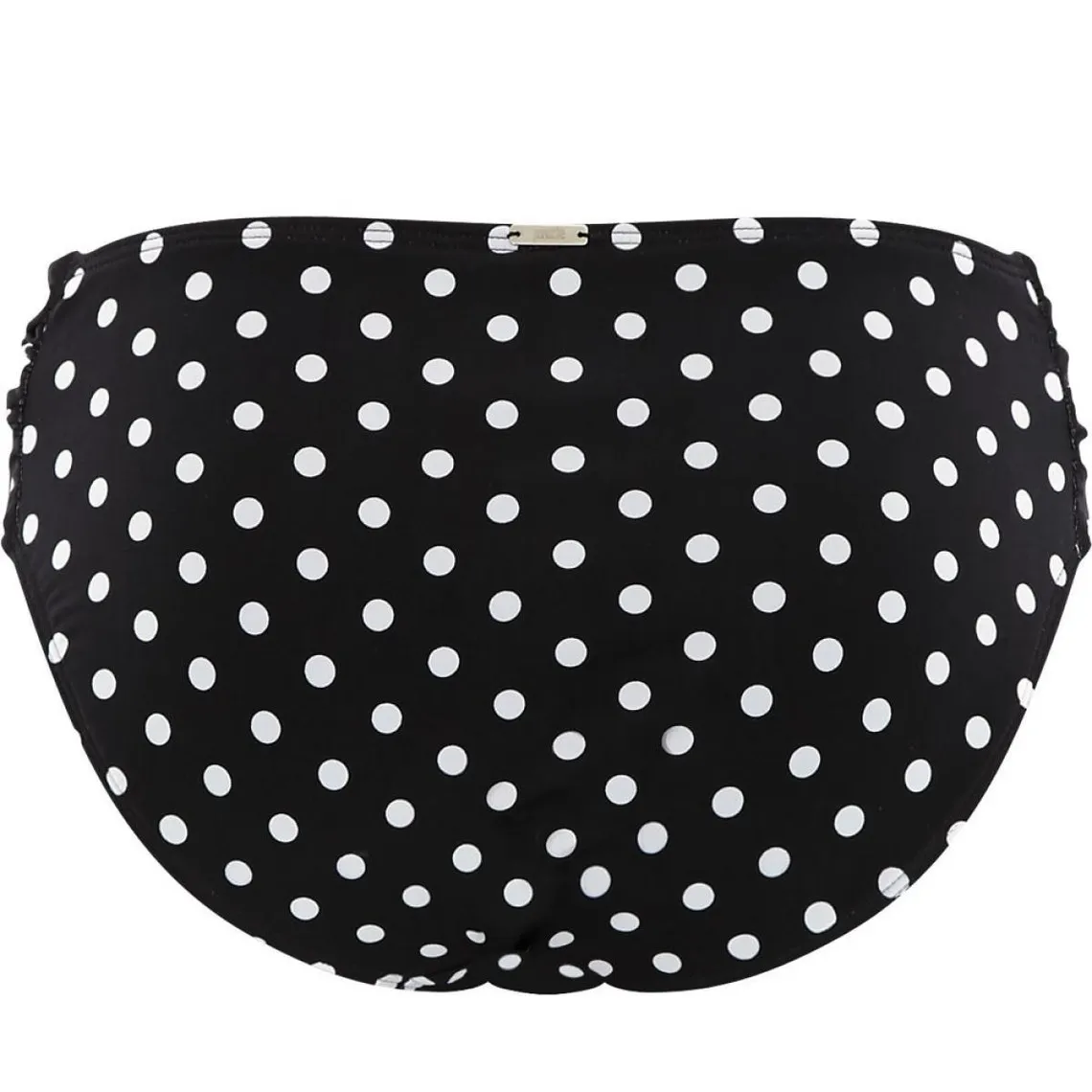 Slip de bain froncé - Noir | 3 Suisses