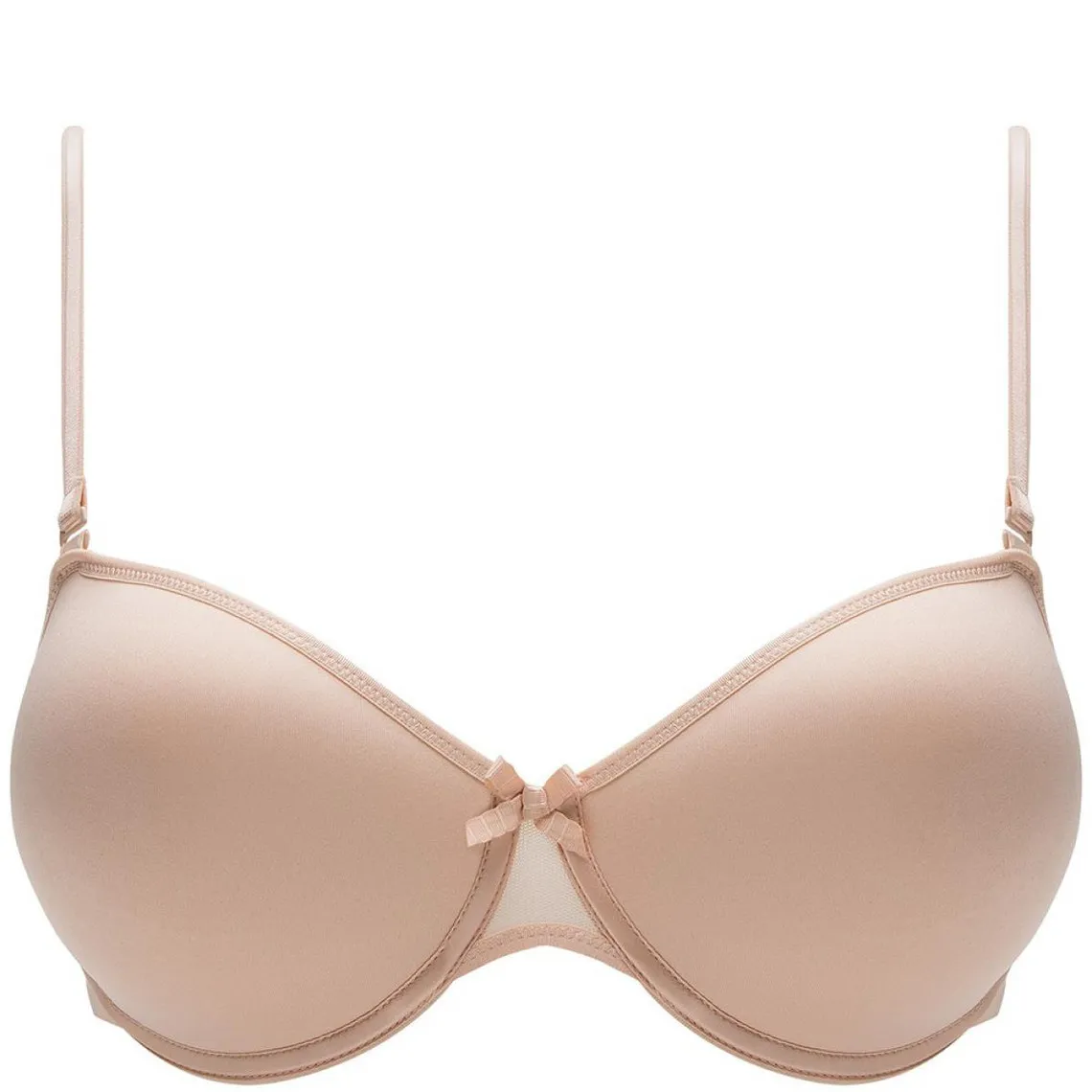 Soutien-gorge coque à mémoire de forme beige dore Chantelle  | 3 Suisses