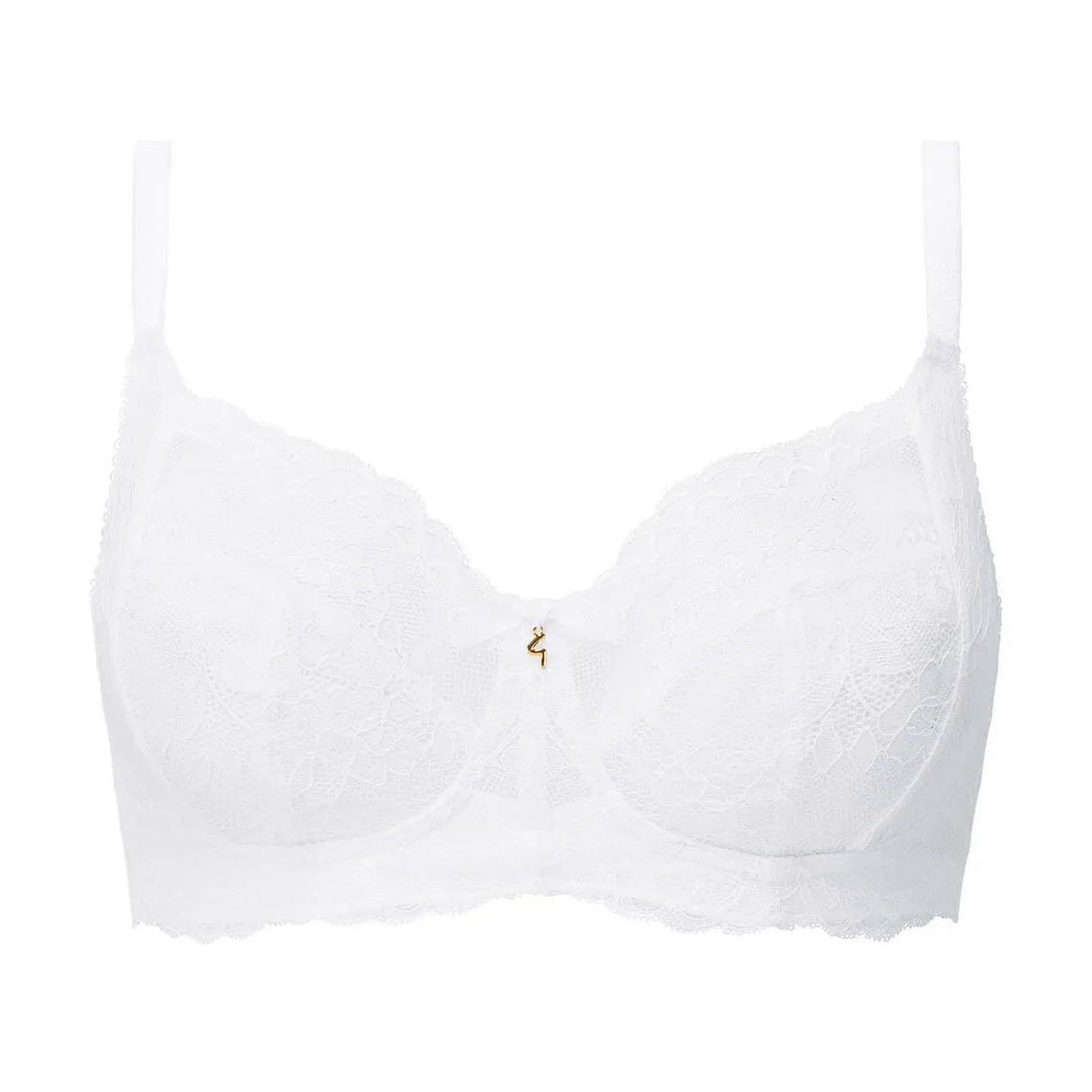 Soutien gorge sans armatures en dentelle - Blanc | 3 Suisses