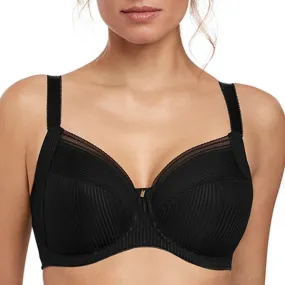 Soutien-gorge à armatures avec renfort latéral Fusion noir de Fantasie