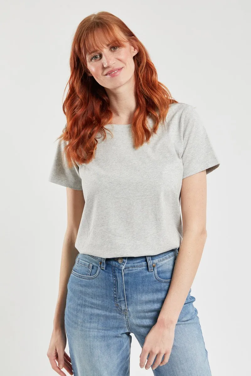 T-shirt col rond CAZAC - coton issu de l'agriculture biologique