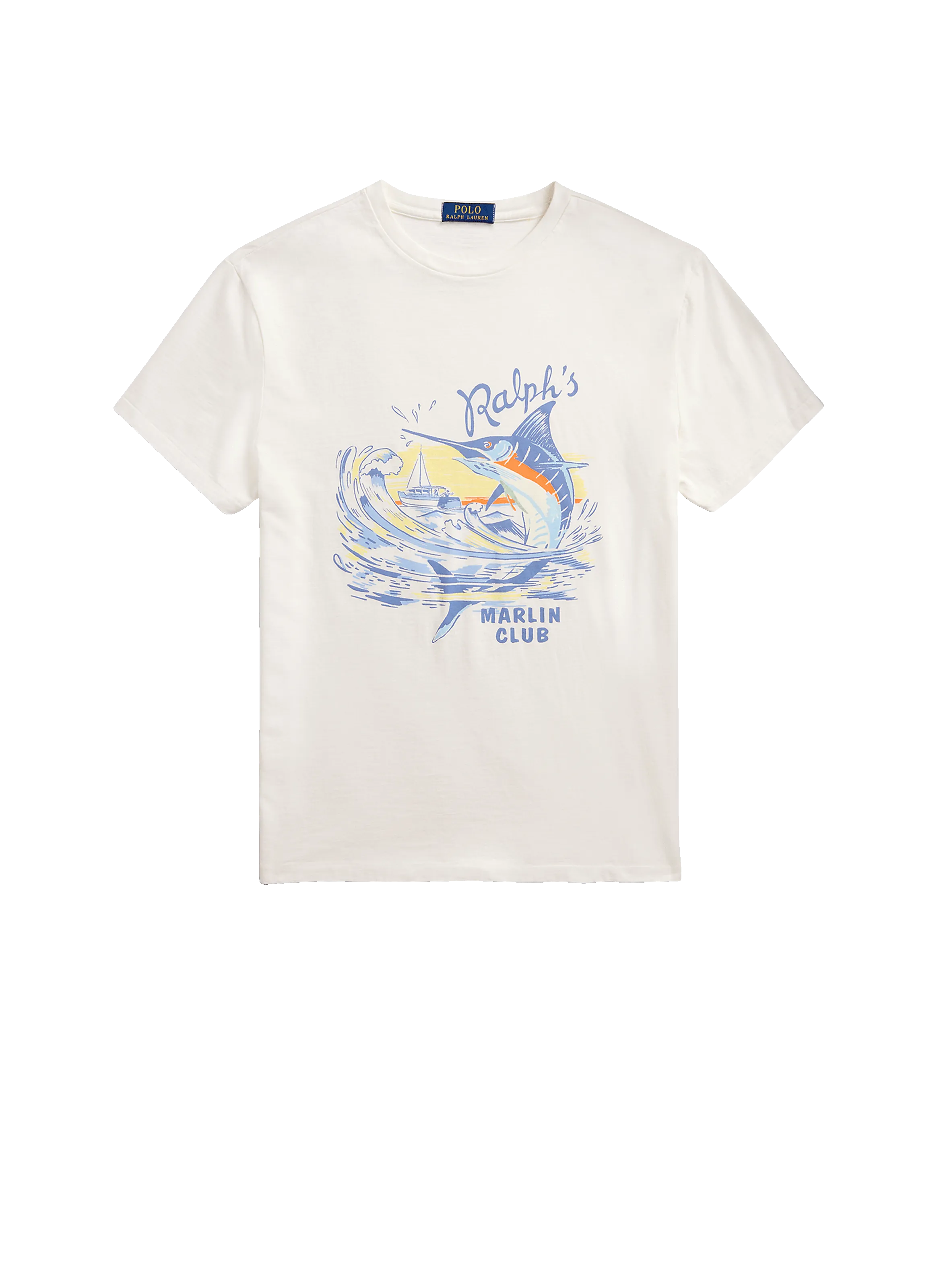 T-SHIRT IMPRIMé EN COTON - POLO RALPH LAUREN pour HOMME | Printemps