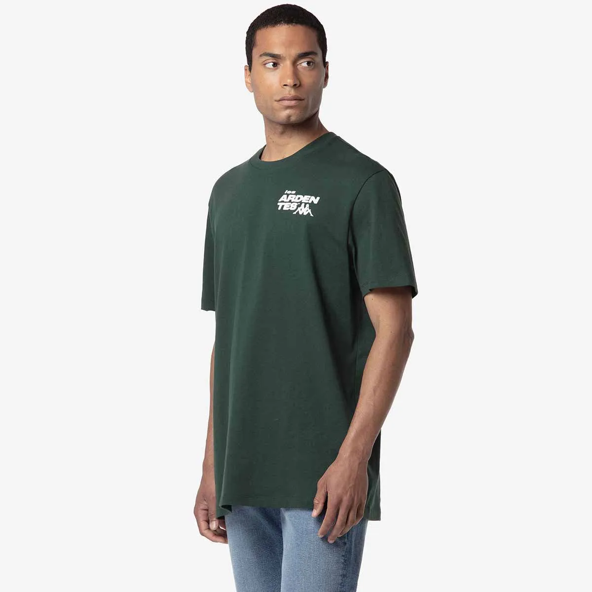 T-Shirt Leslie Les Ardentes x Kappa Vert Homme