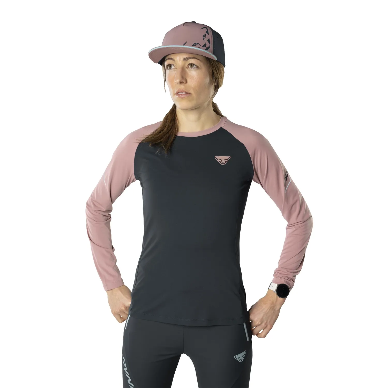 T-Shirt Manches Longues Dynafit Femms Alpine Pro W L/S Tee Blueberry Mokarosa 6240