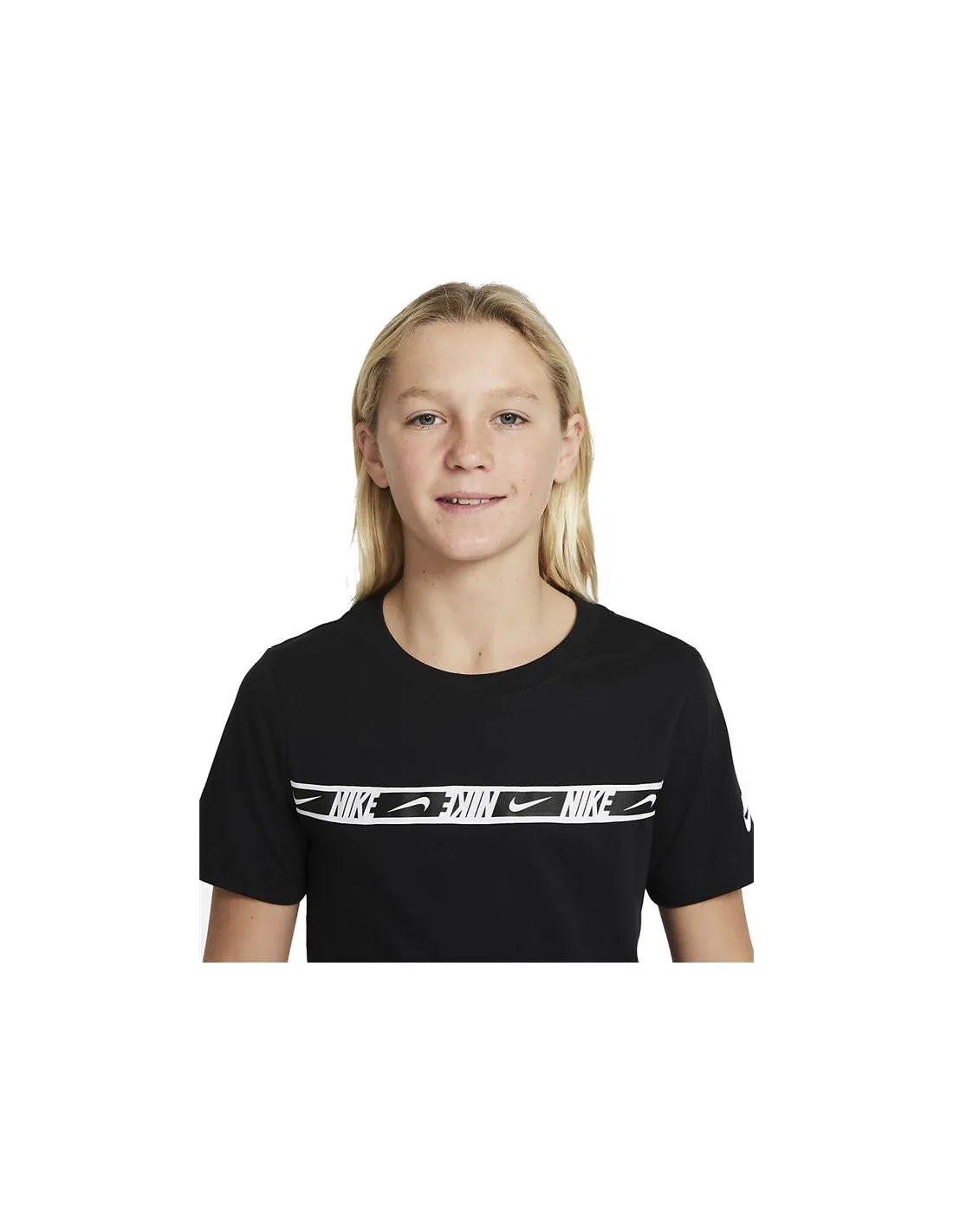 T-shirt Nike Sportswear Kids Noir