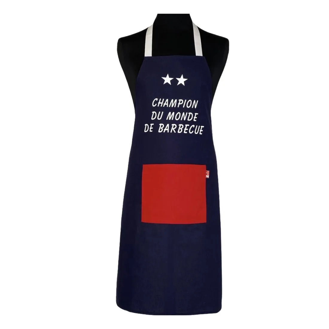 Tablier de cuisine Champion Du Monde De Barbecue Marine.