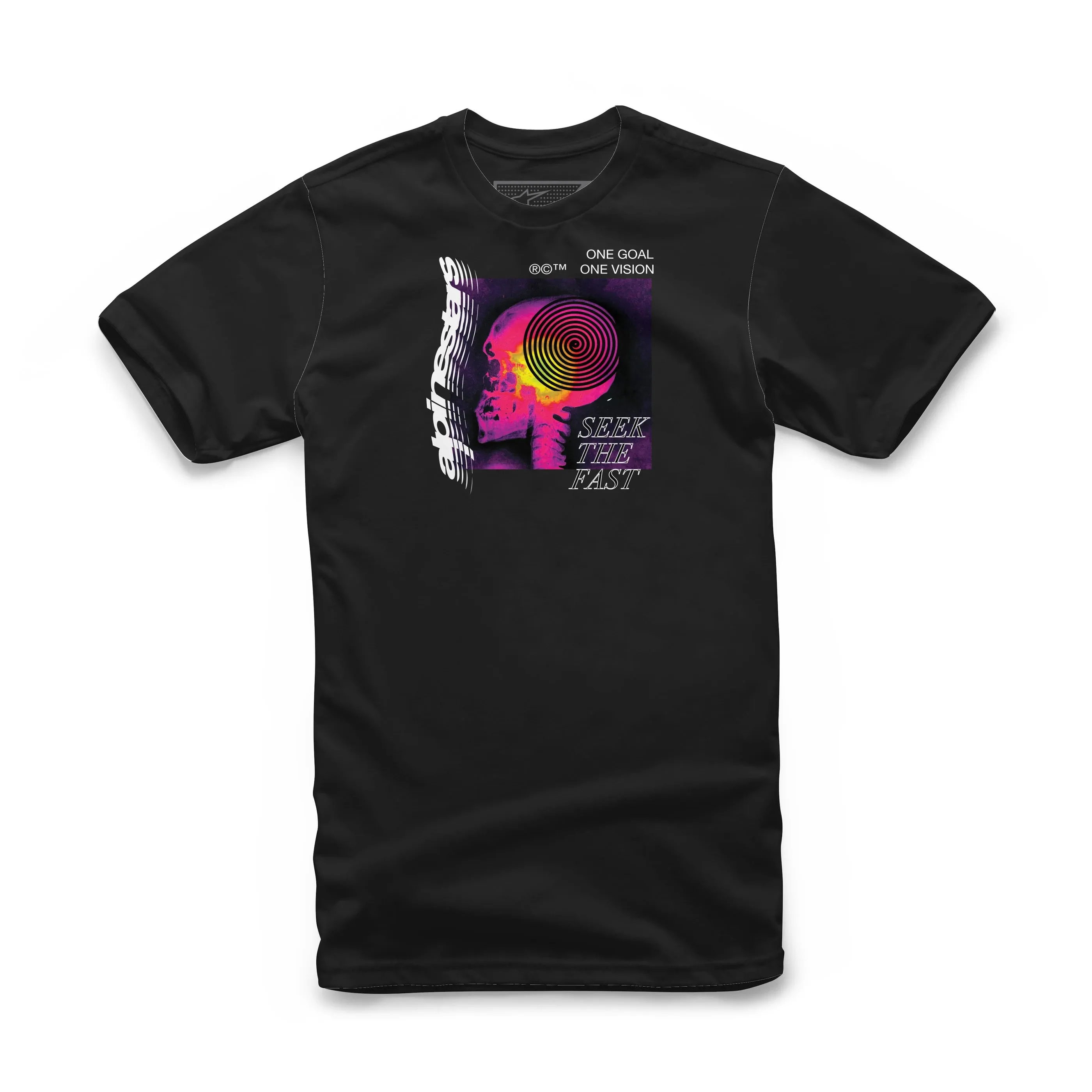 TEE SHIRT ALPINESTARS THOUGHT NOIR