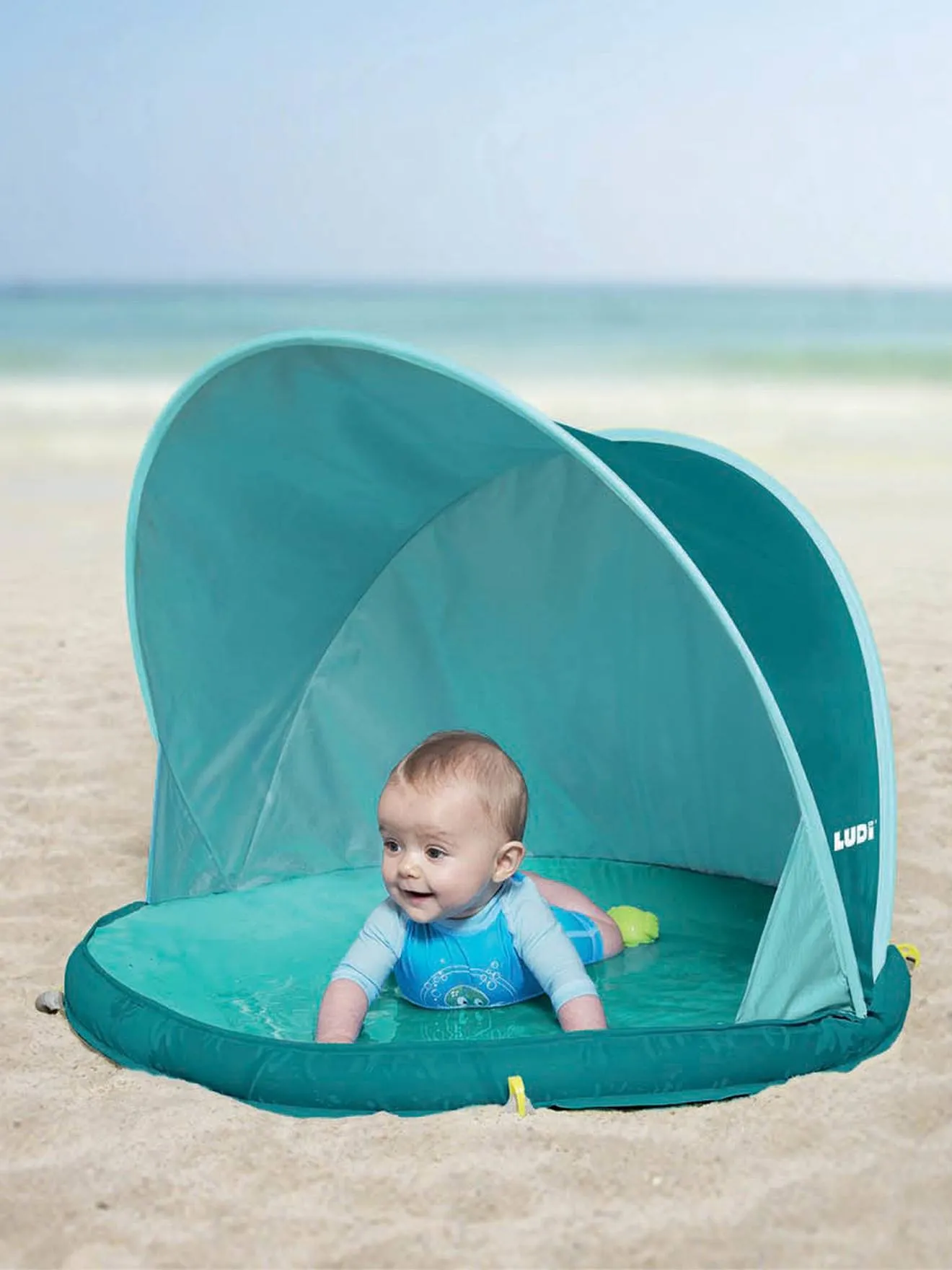 Tente anti-UV Abribaby LUDI bleu - Ludi