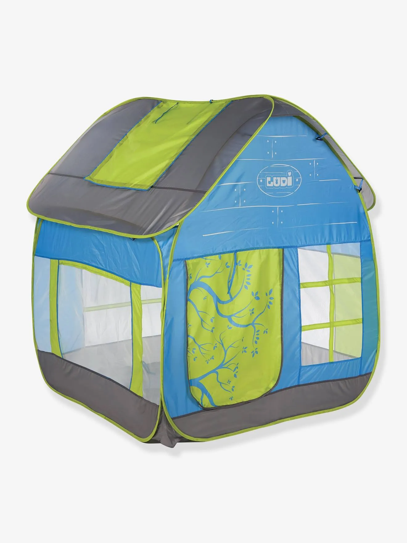 Tente anti-UV Maison Cottage LUDI bleu - Ludi