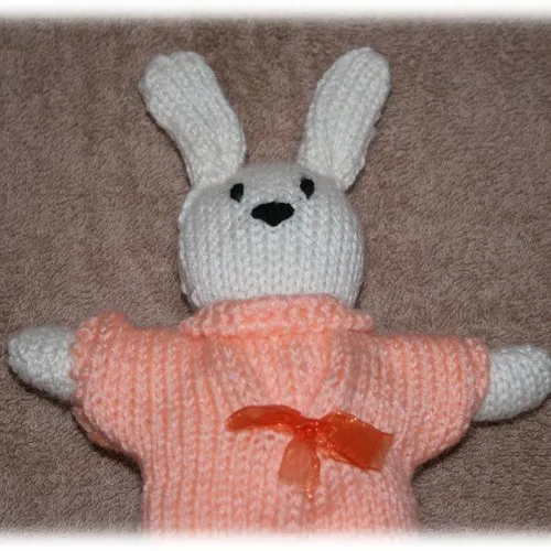Tidoudou karott petit lapin blanc