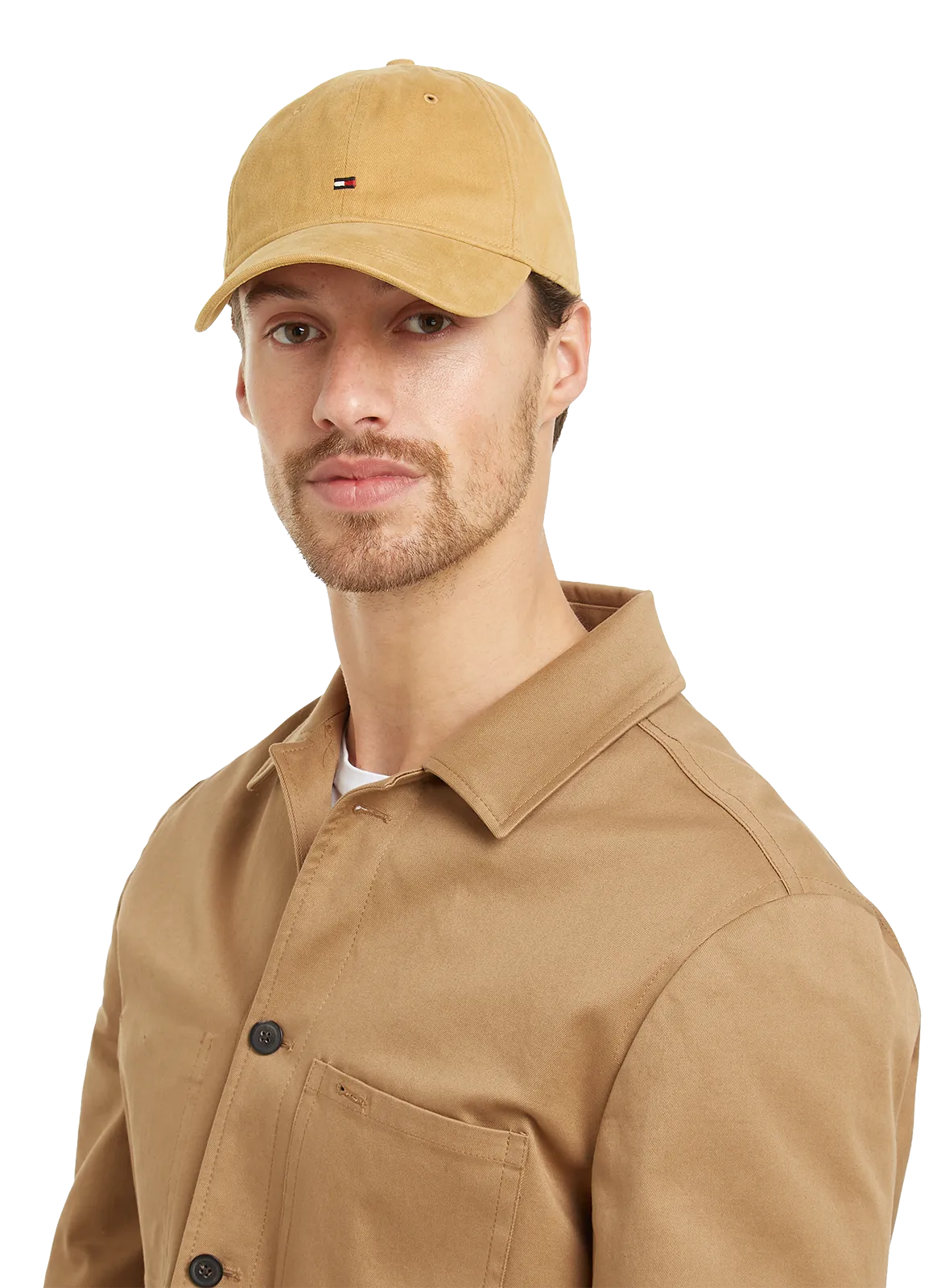 TOMMY HILFIGER  Casquette à logo en coton  - Beige