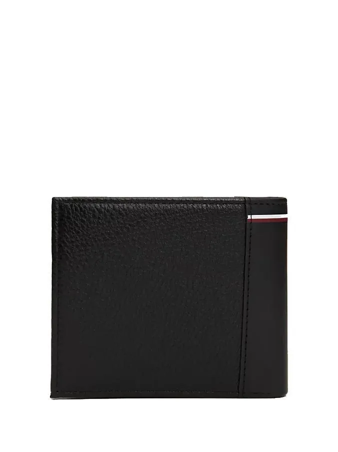 Tommy Hilfiger Transit  Porte-Feuille En Cuire Le Noir - Achetez À Prix Outlet!