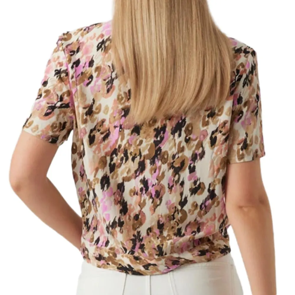 Top Imprimé Beige Femme Vero Moda Measy