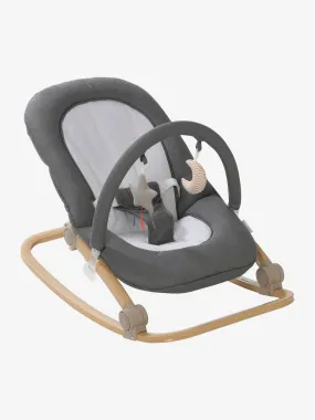 Transat avec arche Babydream gris/blanc - Vertbaudet