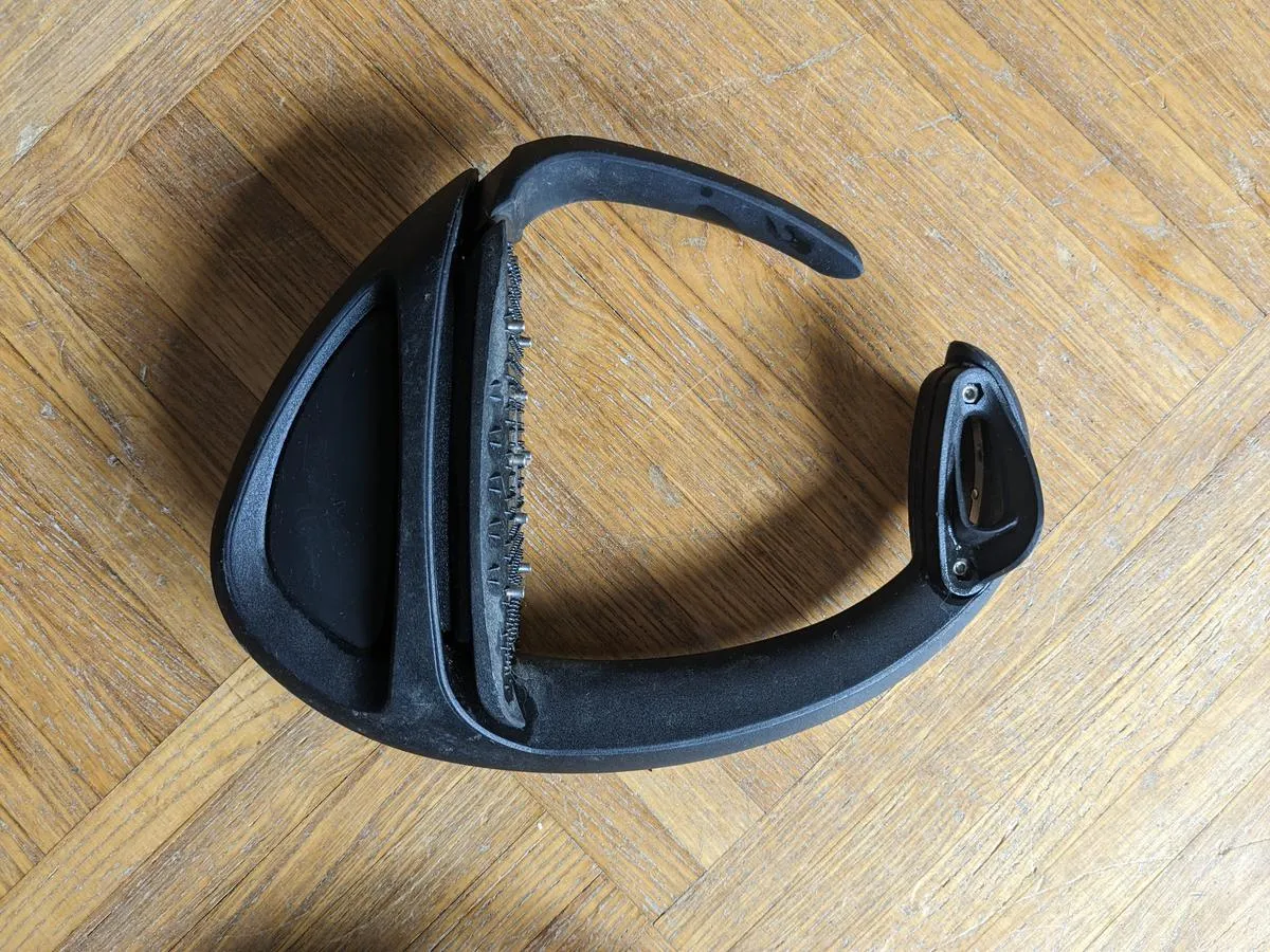 Étrier ellipse noir
